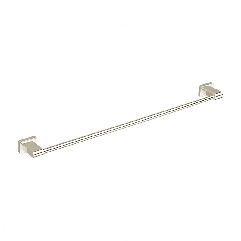 Eleganza Wall Mounted Towel Bar, Polished Nickel