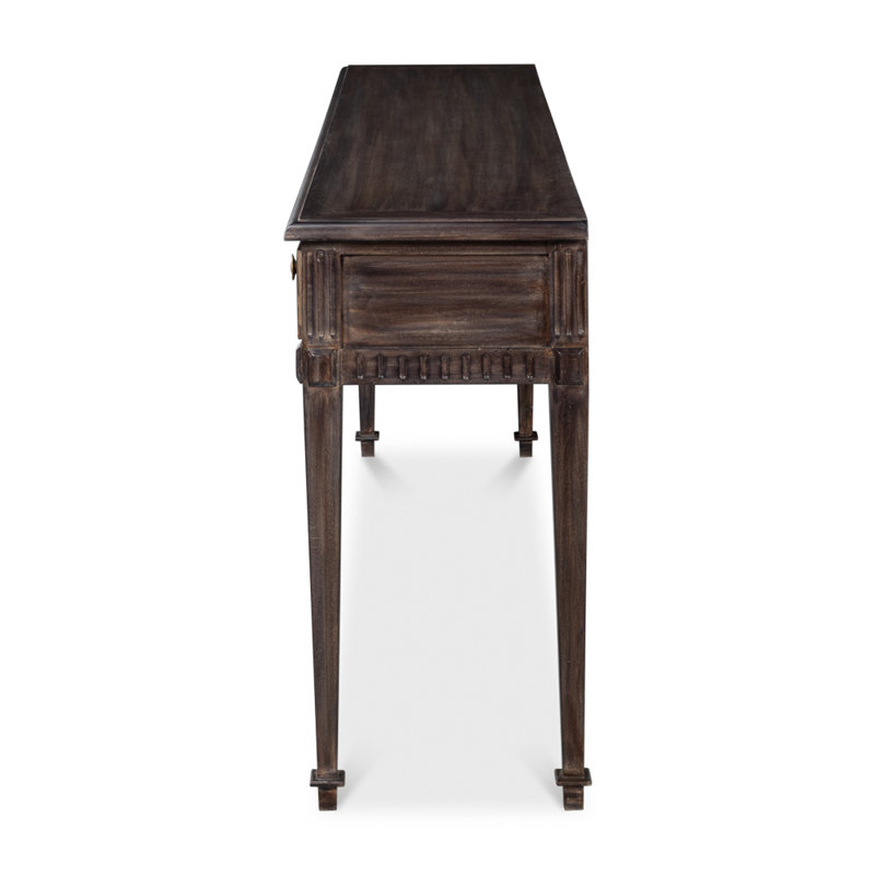 Details 78'' W Solid Wood Console Table