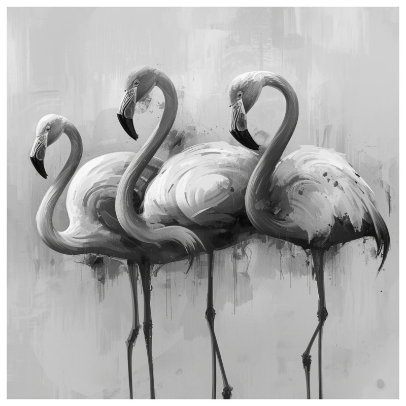 Couvre-lit matelassé monochrome Flamingo Trio toutes tailles, Lit simple