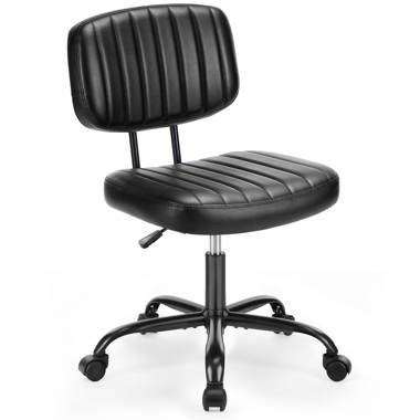 Natalia Fabric Upholstered Office Chair with Chrome Base