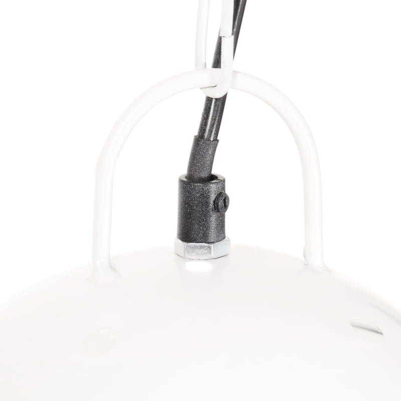 Sabrina 1 - Light Single Pendant, 154cm H x 42cm W x 42cm D, White