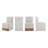 Bralan Upholstered Dining Chair with Casters-1389213098