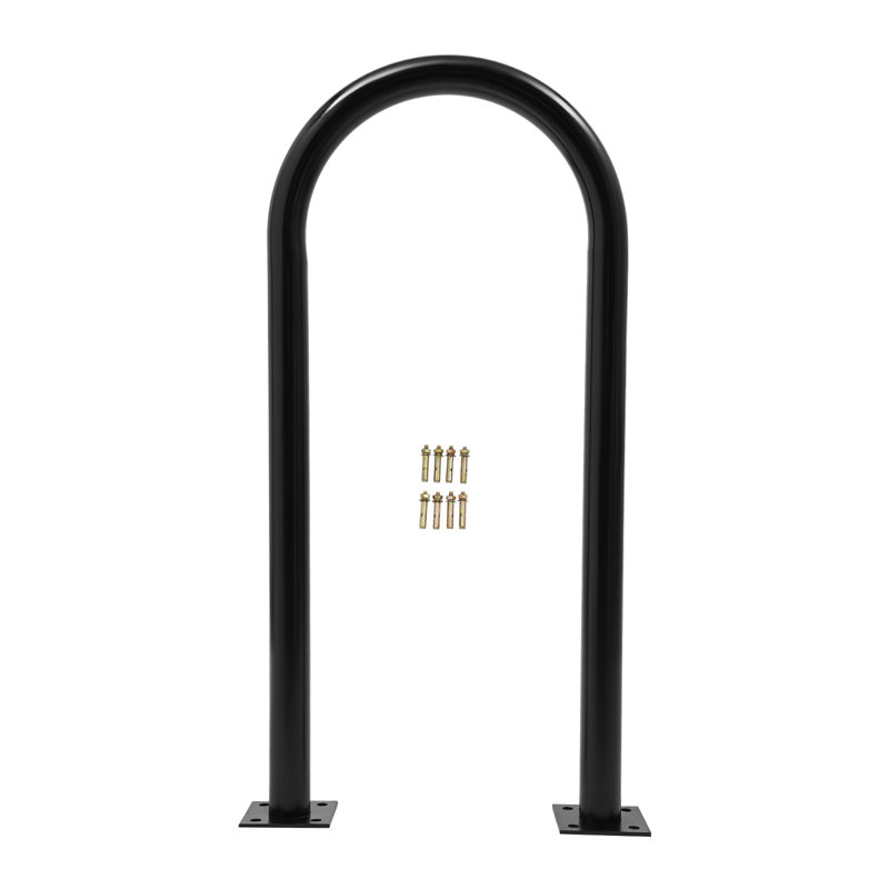 Range-vélo robuste pour 2 ou 3 vélos, Noir