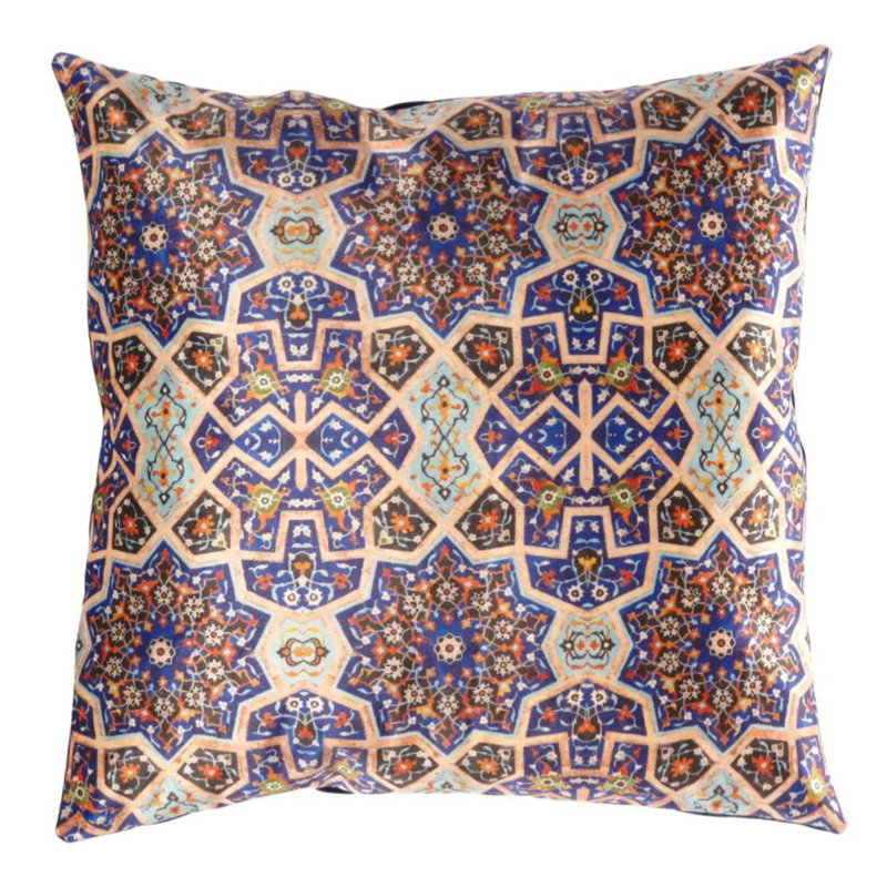 Coussin décoratif en velours