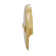 14" 20 Gauge Brass Tip-Toe Bathtub Leg Drain Assembly with 2-Hole Overflow - Fully Finished