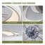 20 inch Modern Dimmable LED Ceiling Fan with Lights-321356283
