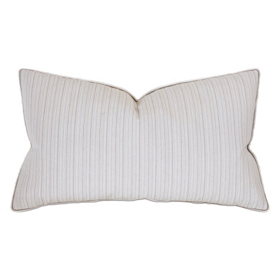 Sconset Salmon Striped Pillow Sham