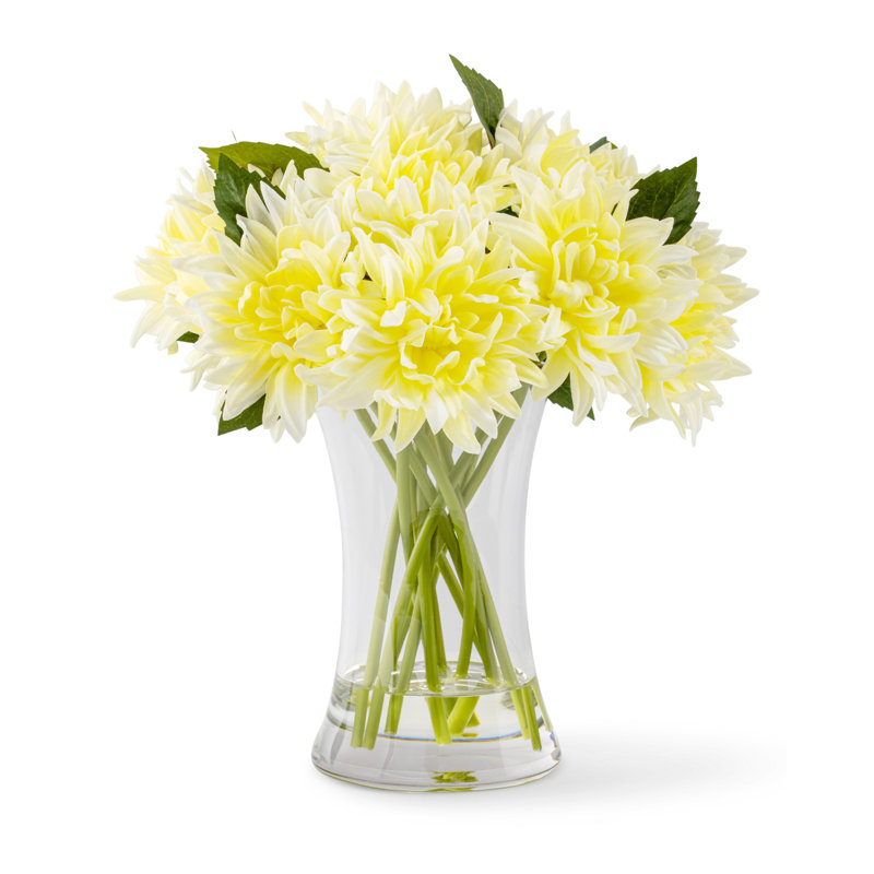 Deauville RealTouch Dahlia Arrangement, Citrine