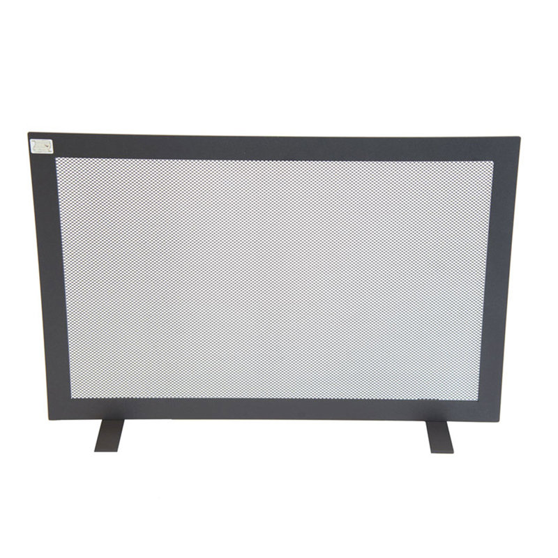 Lucien Iron Fireplace Screen, 51.5cm H x 80cm W x 18cm D