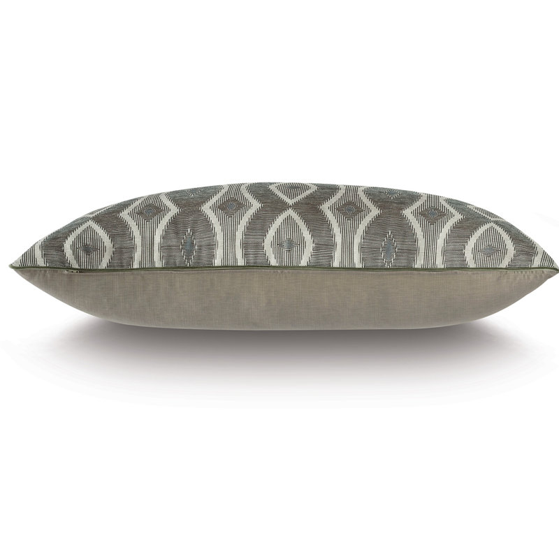 Echo Polyester Geometric Sham, King