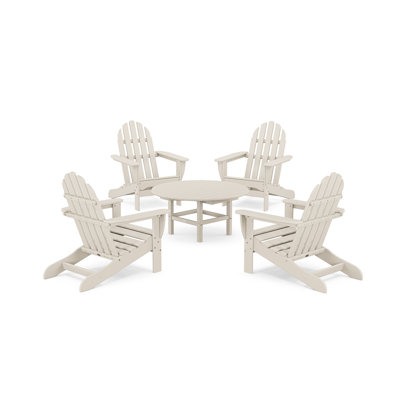 POLYWOOD Classic Adirondack Conversation Set