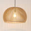 Paz Single Light Wood Dimmable Pendant-1493709133