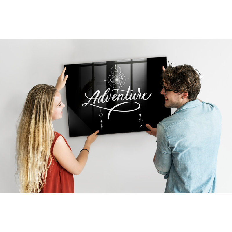 Magnetic Glass Photo Memo Board