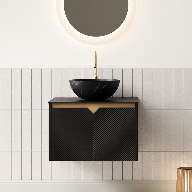 Ormah Wall Mounted With Stone Top