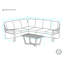 Ensemble de conversation modulaire en rotin 2 pièces avec coussins Sunbrella-1612687072
