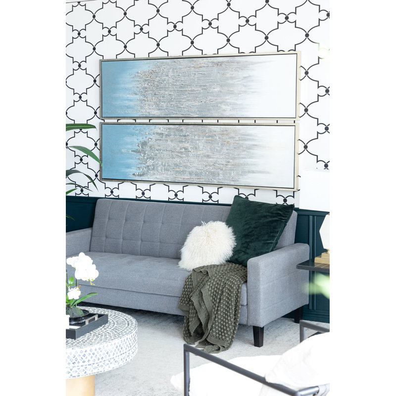 S/2 70.9X19.7" Dhalia Ombre Wall Arts