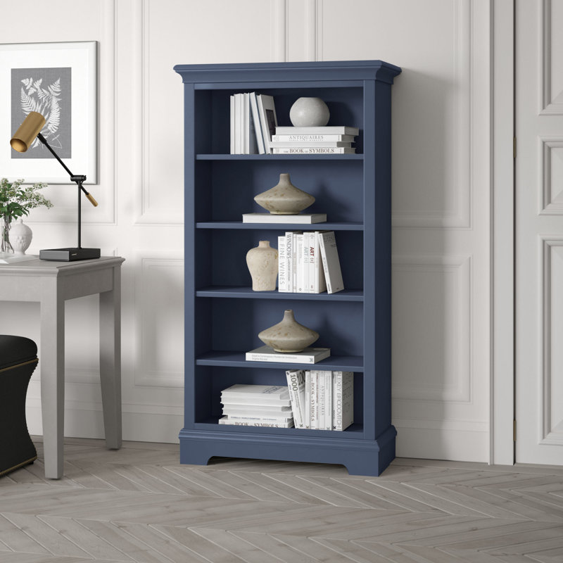Bibliothèque standard Alicea H 60 "x l 32", bleu