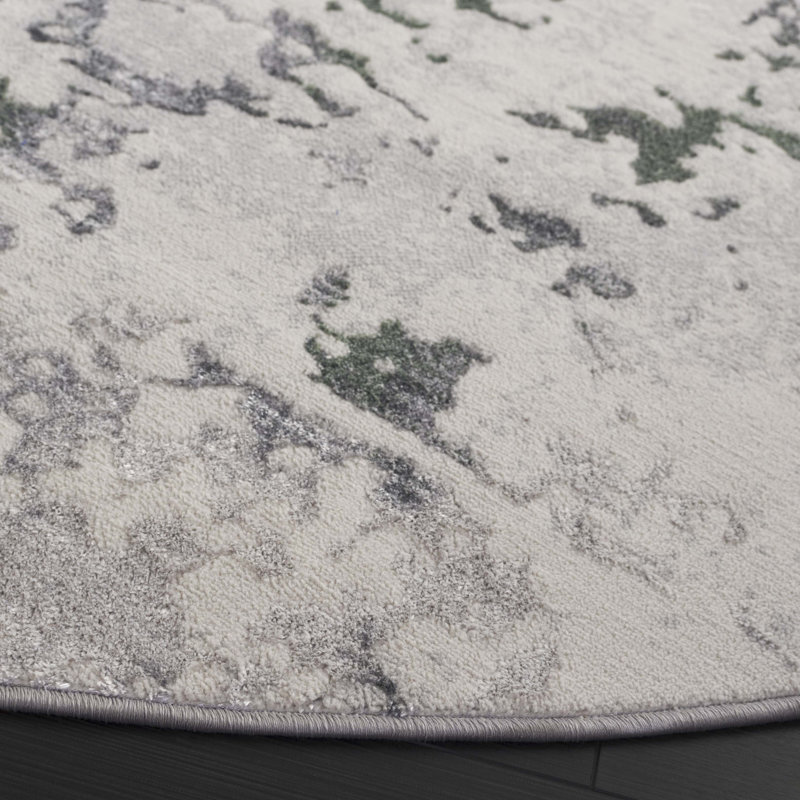 Blynn Performance Abstract Rug, Round 6'7"