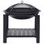 Ellexa Square Steel Wood Burning Fire Pit