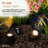 Matte Black No Power Source Required / Manual Integrated LED Well Light (Transformer Included)