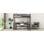 Lit mezzanine avec bureau en U, tiroirs et tablettes de rangement-1751927914-1751927909