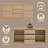 Kasem Oak Finish Server,Sideboard,Buffet table with wood frame