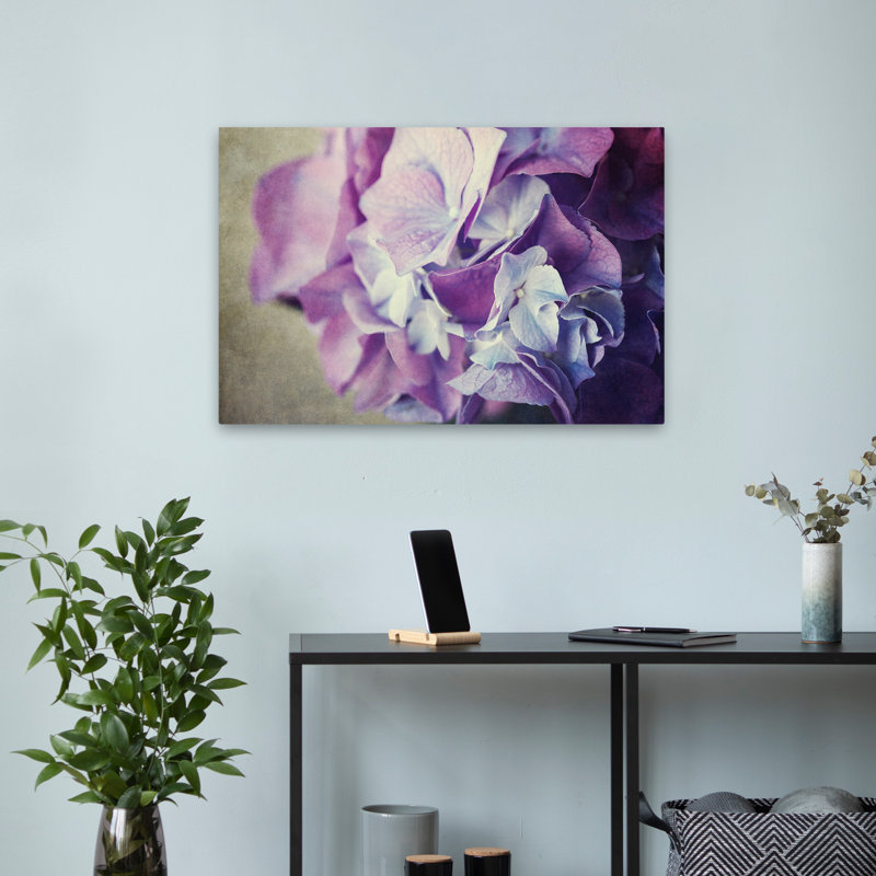 Plants, Flowers, Hydrangea Wall Art, 16" H x 24" W