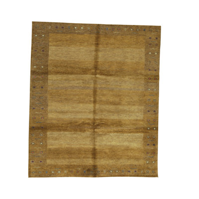 Gabbeh Wool Striped Area Rug