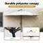 Garden Parasol Polyester and Steel Outdoor Umbrella Patio Sunshade-143755319-143755317