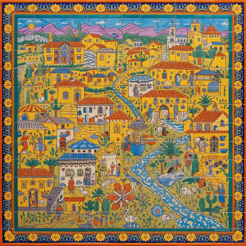 Vibrant Pueblo