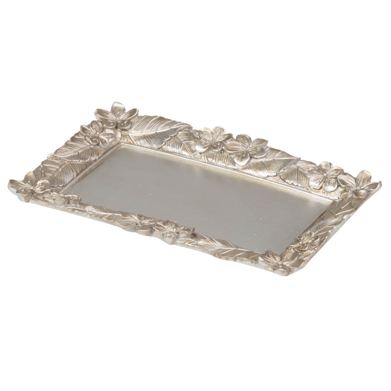 Cragsmoor Decorative Tray, Silver