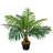 23.62'' Faux Palm Tree in Cement Pot