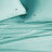 Lacoste Cotton Percale Sheet Set, Cooling & Breathable Bedding, Deep Pocket Fitted Sheet, Water Blue, King-35177731-35177722