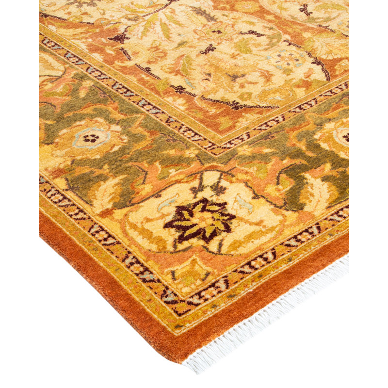 Classic One-of-a-Kind 6' 1" X 8' 10" Hand Knotted Area Rug