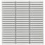 Monogramme empilé de 11,19 po X 11,9 po Carreau de mosaïque de plancher et de mur en porcelaine brillante (0,92 pi2 / chaque)-103531009