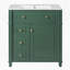 Meuble-lavabo avec lavabo en céramique 30 po-997747187
