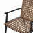 Modern Outdoor Chat Set: 2 PE Rattan Chairs + Black Steel & Tempered Glass Side Table – Durable & Stylish