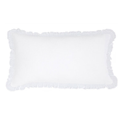 Wruffle Matelasse Lumbar Pillow Cover