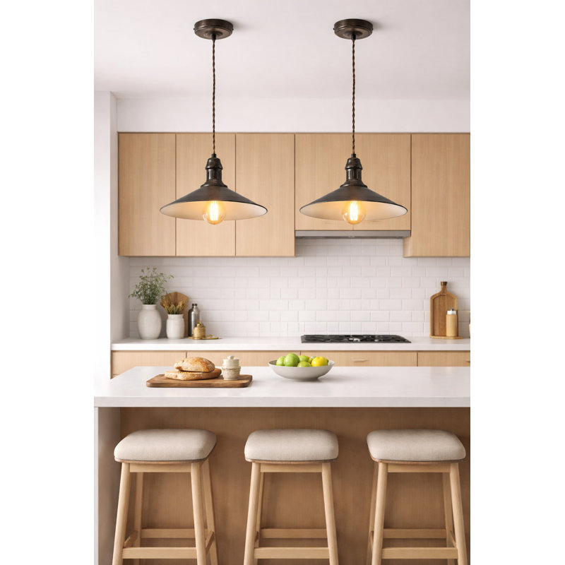 Sanostee Antique Brown Industrial Style 1 - Light Pendant