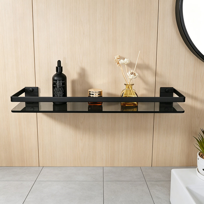 Stainless Steel Wall Bathroom Shelves