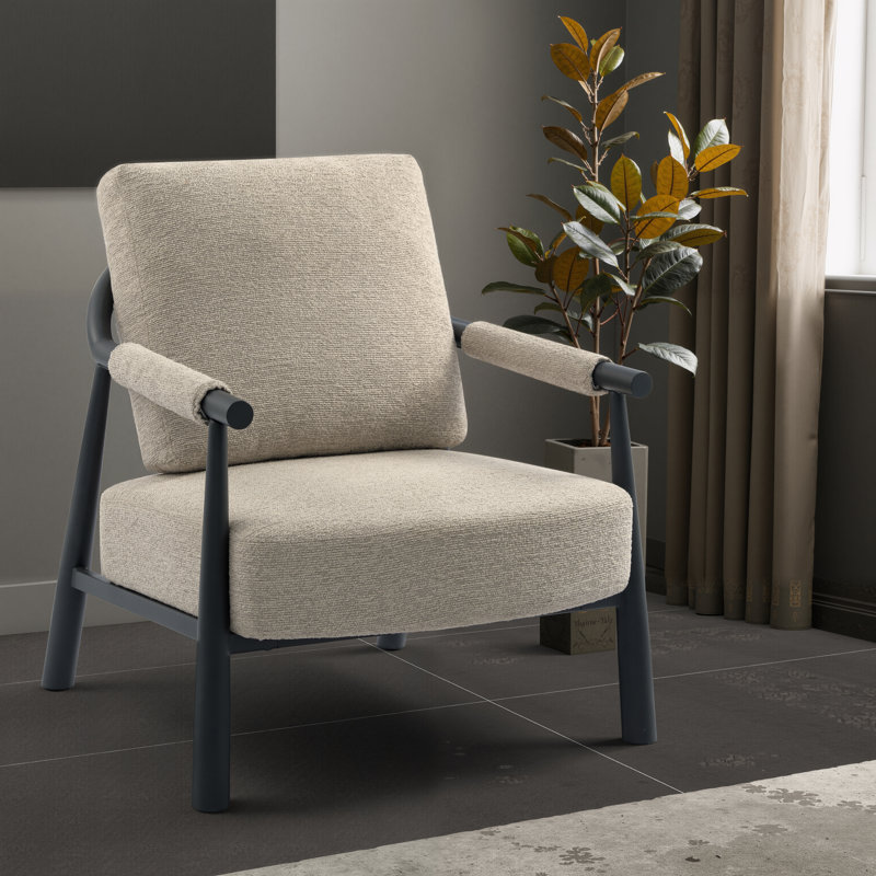 Fauteuil Boucle, Beige