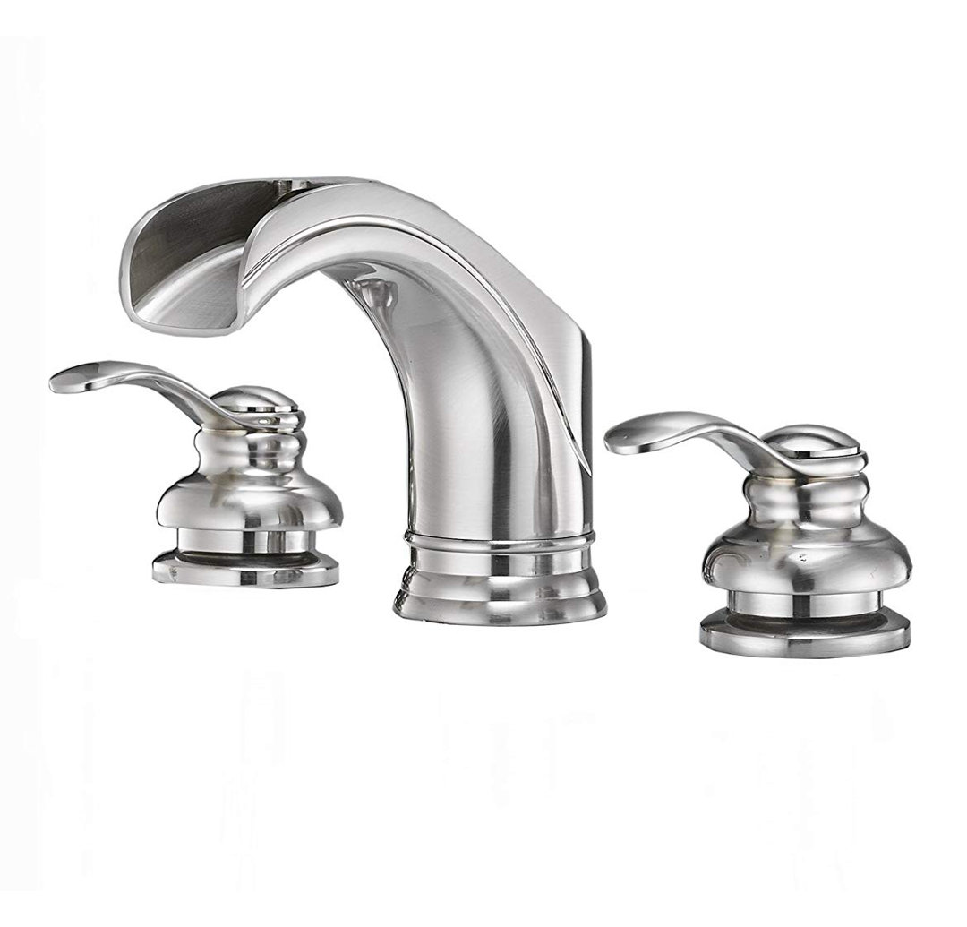 Waterfall Widespread Bathroom Faucet VIBRANTBATH 