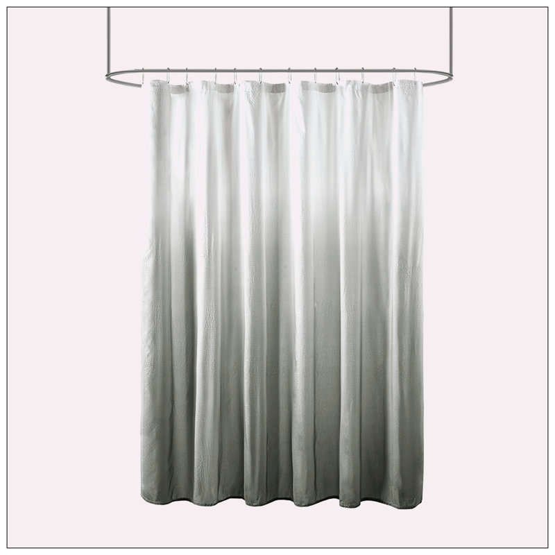 Rideau de douche Simonton, Gris / blanc