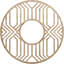 Médaillon de plafond 24 po x 24 po x 8 3/4 po x P 3/8 po Empire-63411742-63411756