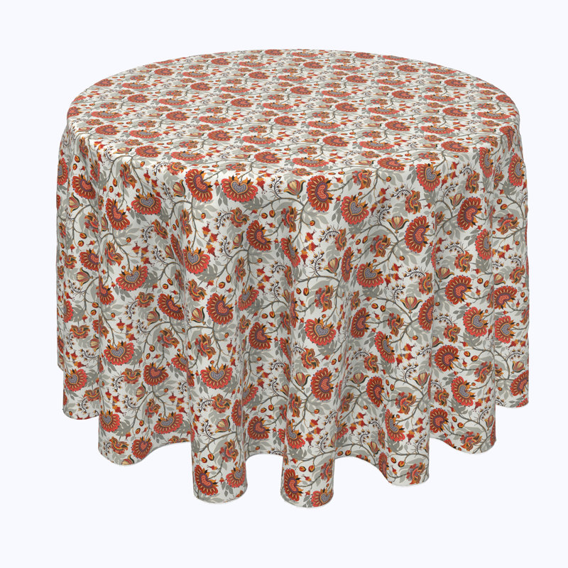 Mcqueen Autumn Tablecloth, 84" x 84"