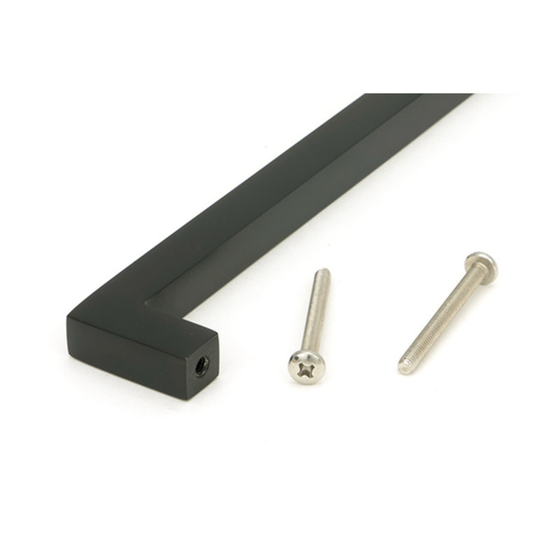 Matt Black Albers Pull Handle - Large, 16 cm, Matt Black