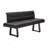 Durable Metal Table Legs 28''X24'' For Heavy-Duty Industrial Furniture, Perfect For Dining And Office Tables(Only Table Legs,No Table)