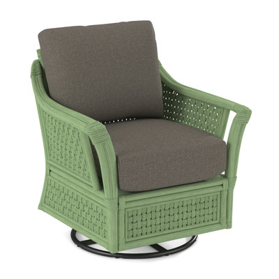 Boca Upholstered Swivel Armchair