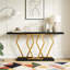 Table console moderne avec plateau en faux marbre-59284694