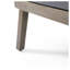 Chaises club d'extérieur en bois d'acacia avec coussins (ensemble de 2)